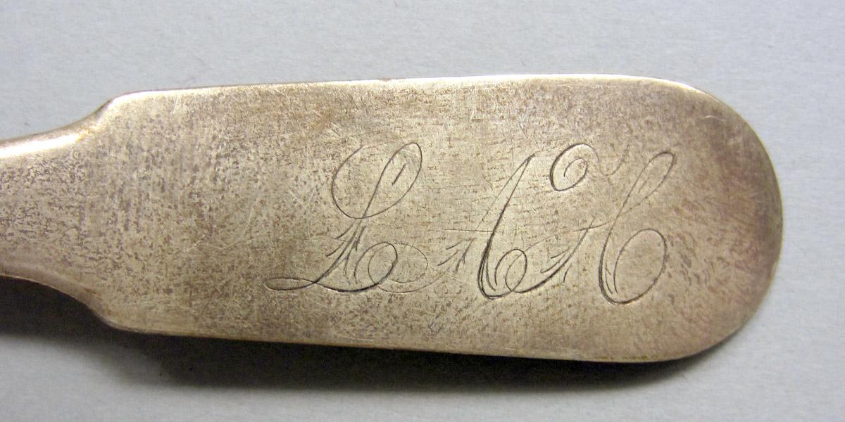 1971.0264 Silver Spoon engraving