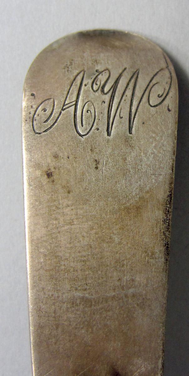 1971.0266 Silver Spoon engraving