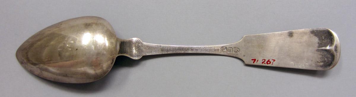 1971.0267 Silver Spoon underside