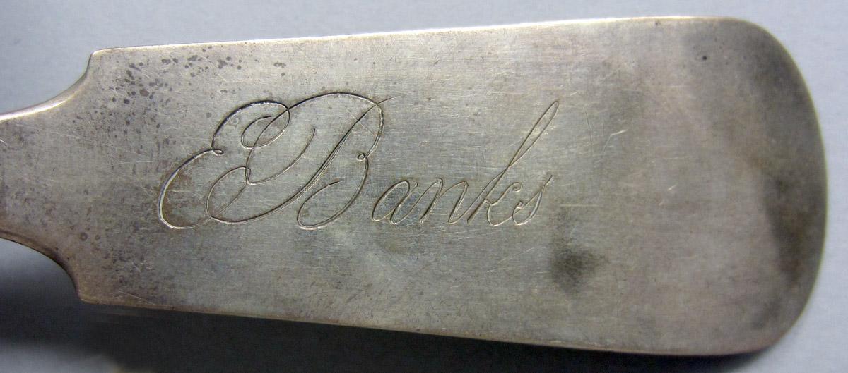 1971.0267 Silver Spoon engraving