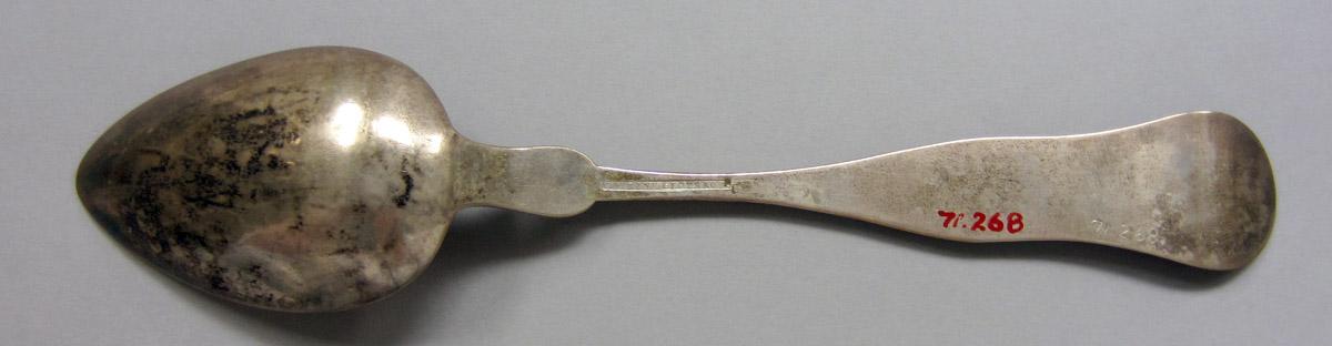 1971.0268 Silver Spoon underside