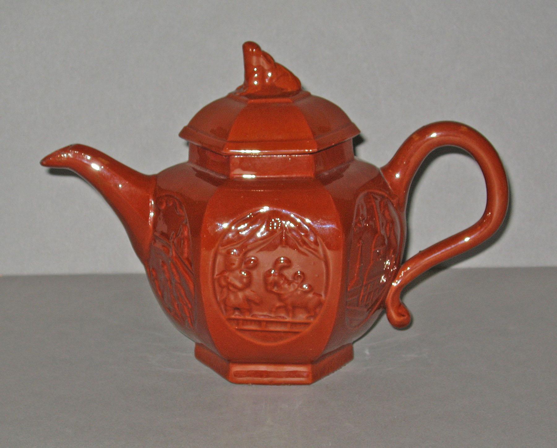 1971.0277 Redware teapot
