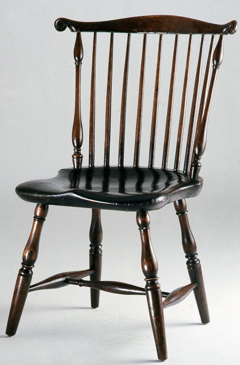 1971.0281 Chair, Windsor chair