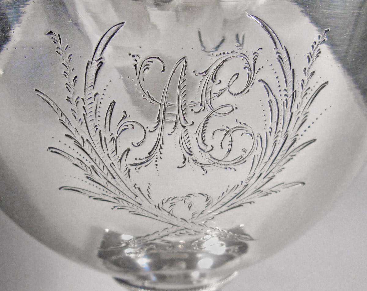 1957.0824 Waste bowl, engraving