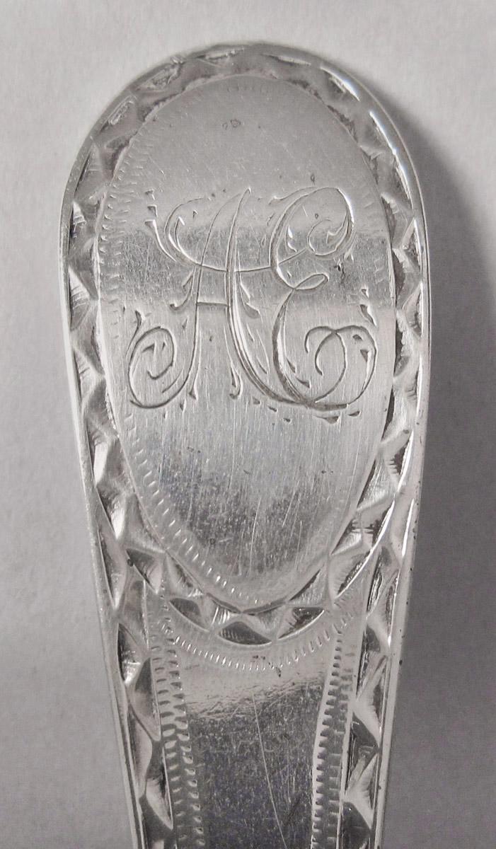 1957.0830.010 Spoon, engraving