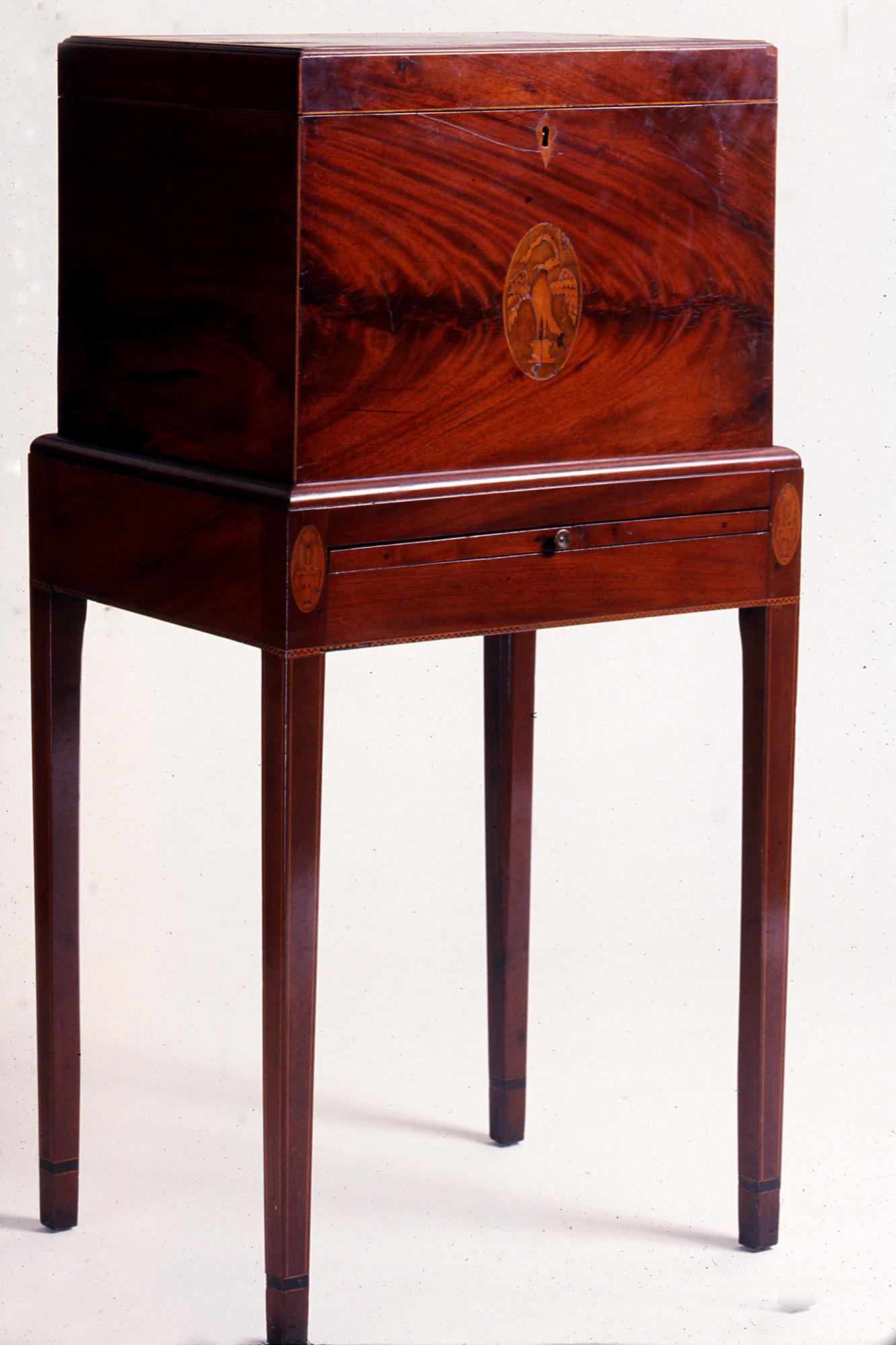 1957.0840 Cellaret, Bottle Case