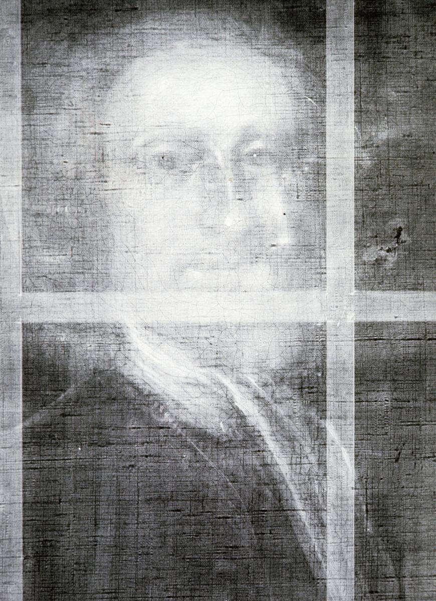 1952.0282.001 Painting, Xray Detail