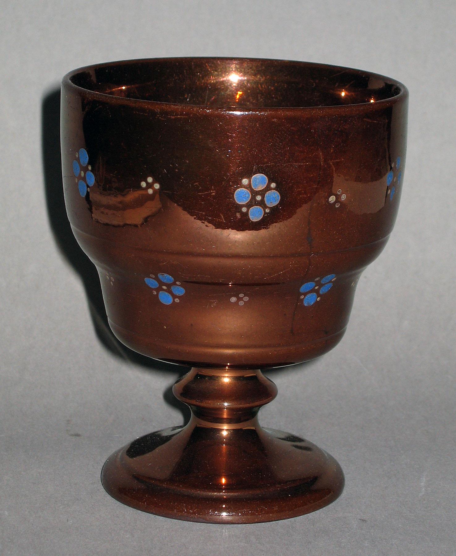 1972.0010 Lusterware Goblet