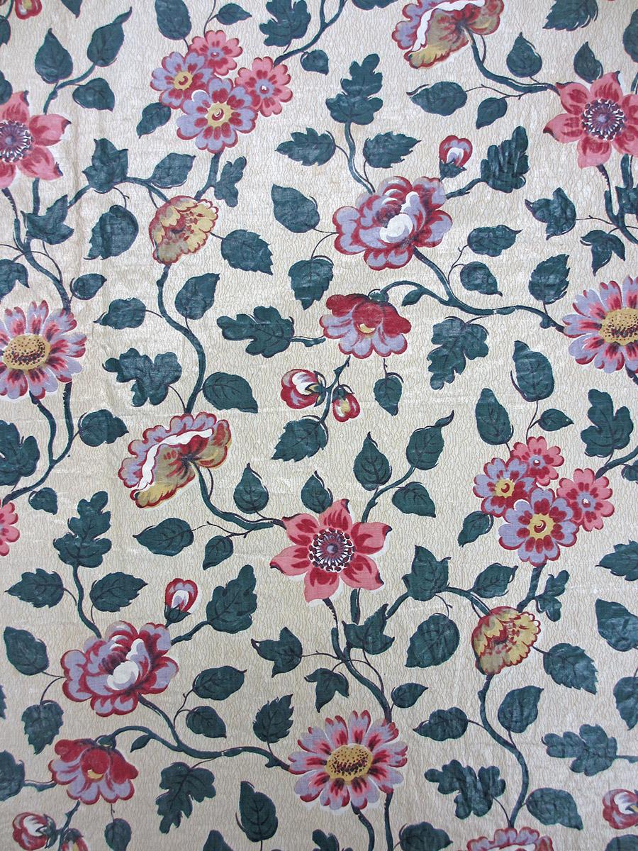 1972.0034 textile, printed repeat