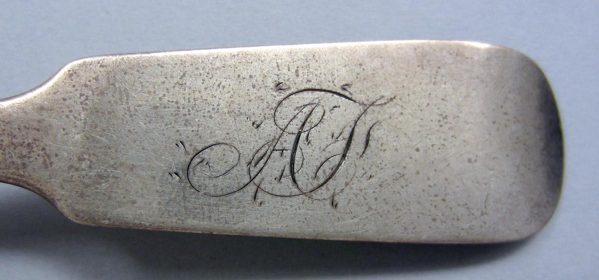 1972.0036 Silver Spoon engraving