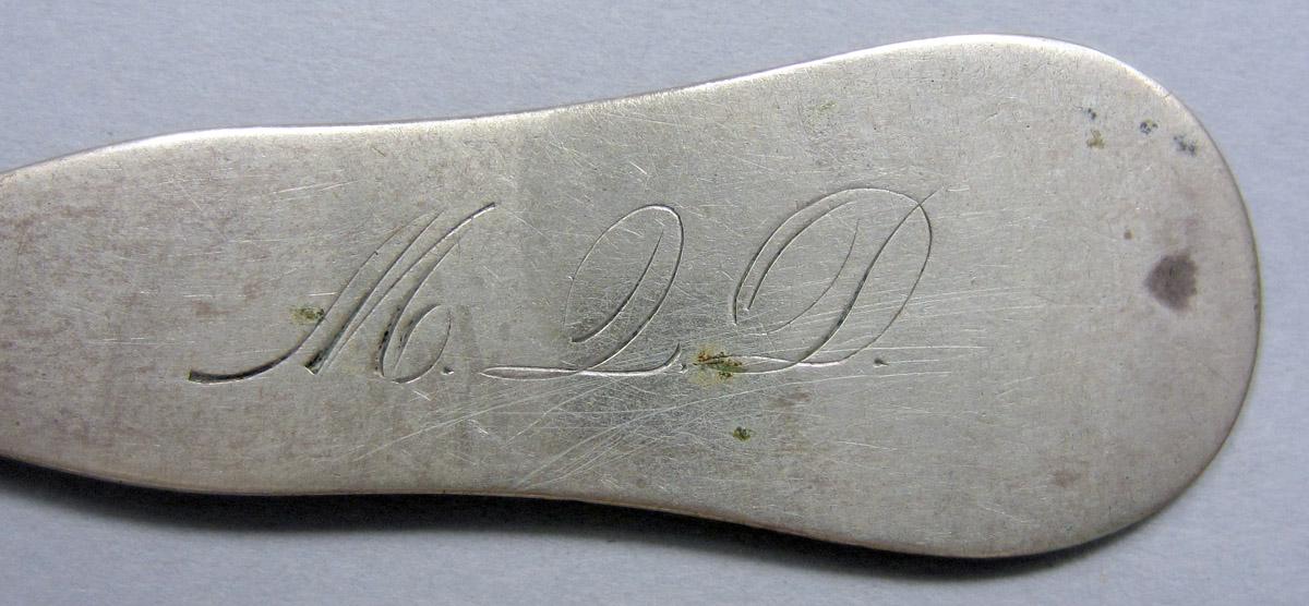 1972.0038 Silver Spoon engraving