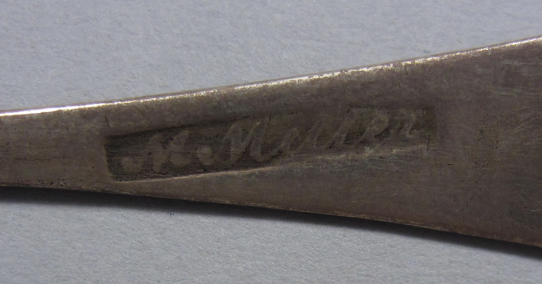1972.0039 Silver Spoon mark