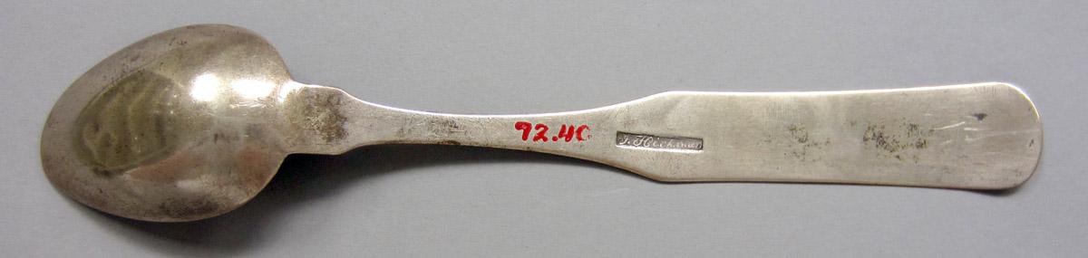 1972.0040 Silver Spoon underside