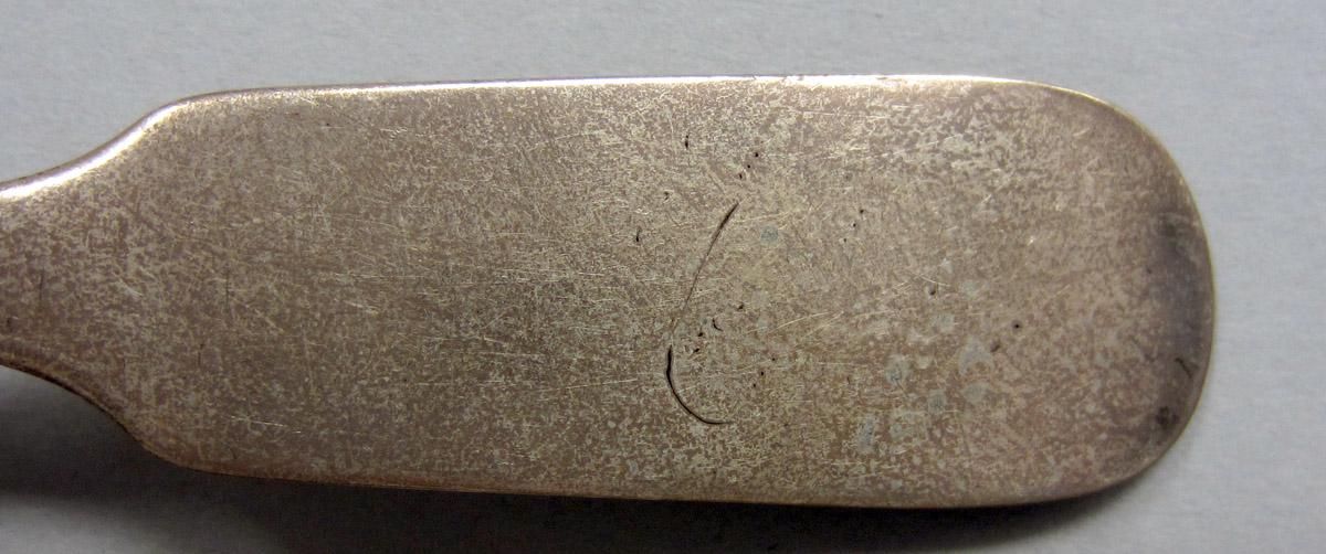 1972.0046 Silver Spoon engraving