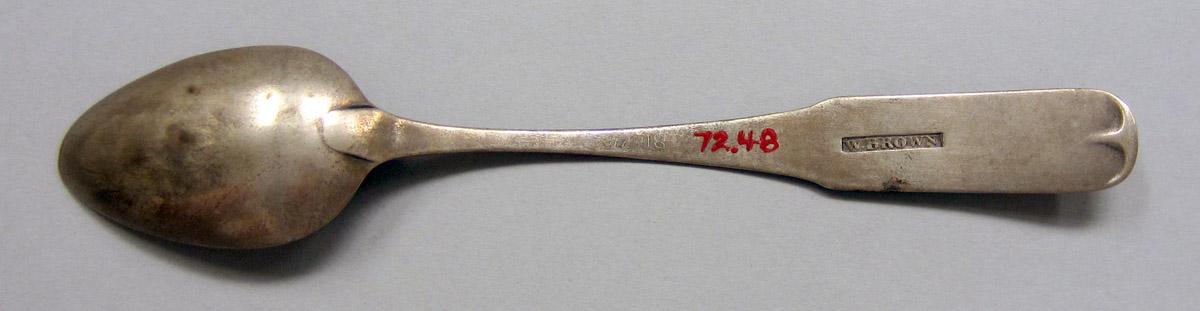 1972.0048 Silver Spoon underside
