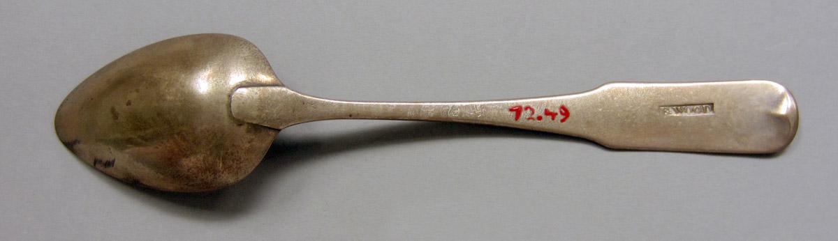 1972.0049 Silver Spoon underside