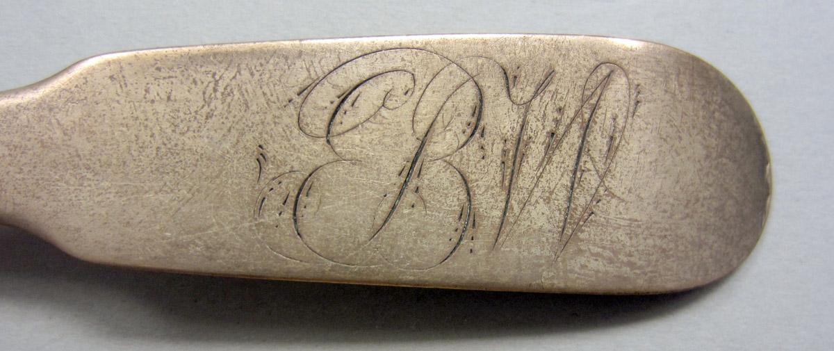 1972.0052 Silver Spoon engraving