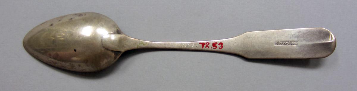 1972.0053 Silver Spoon underside