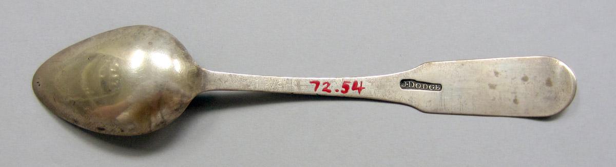 1972.0054 Silver Spoon underside