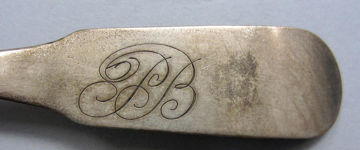 1972.0054 Silver Spoon engraving