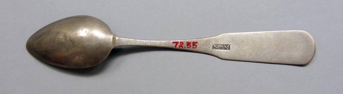 1972.0055 Silver Spoon underside