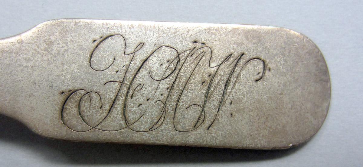 1972.0056 Silver Spoon engraving