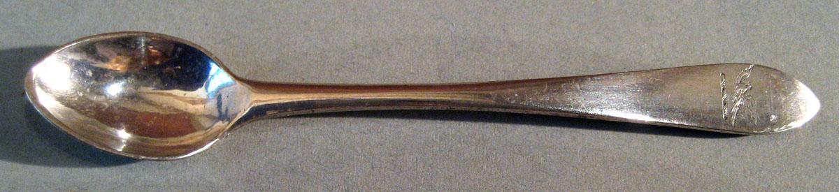 1972.0058.001 Silver Spoon upper surface