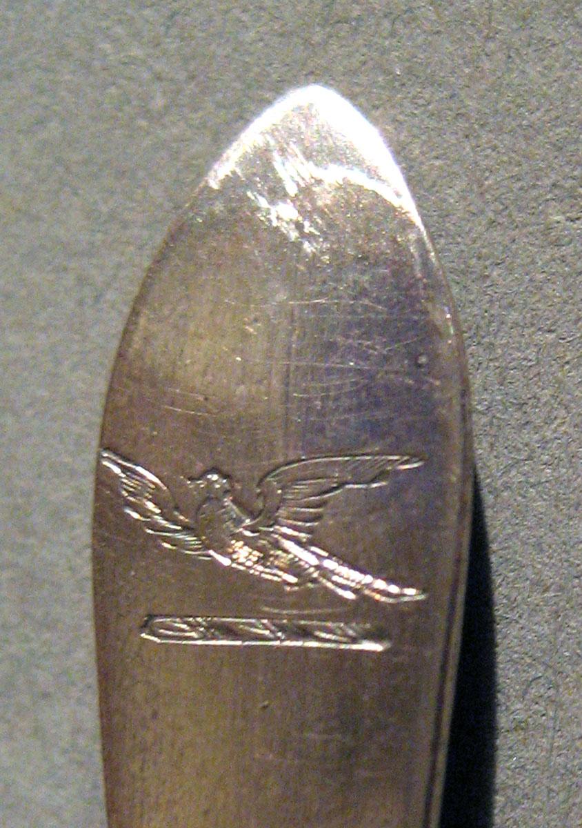 1972.0058.001 Silver Spoon engraving