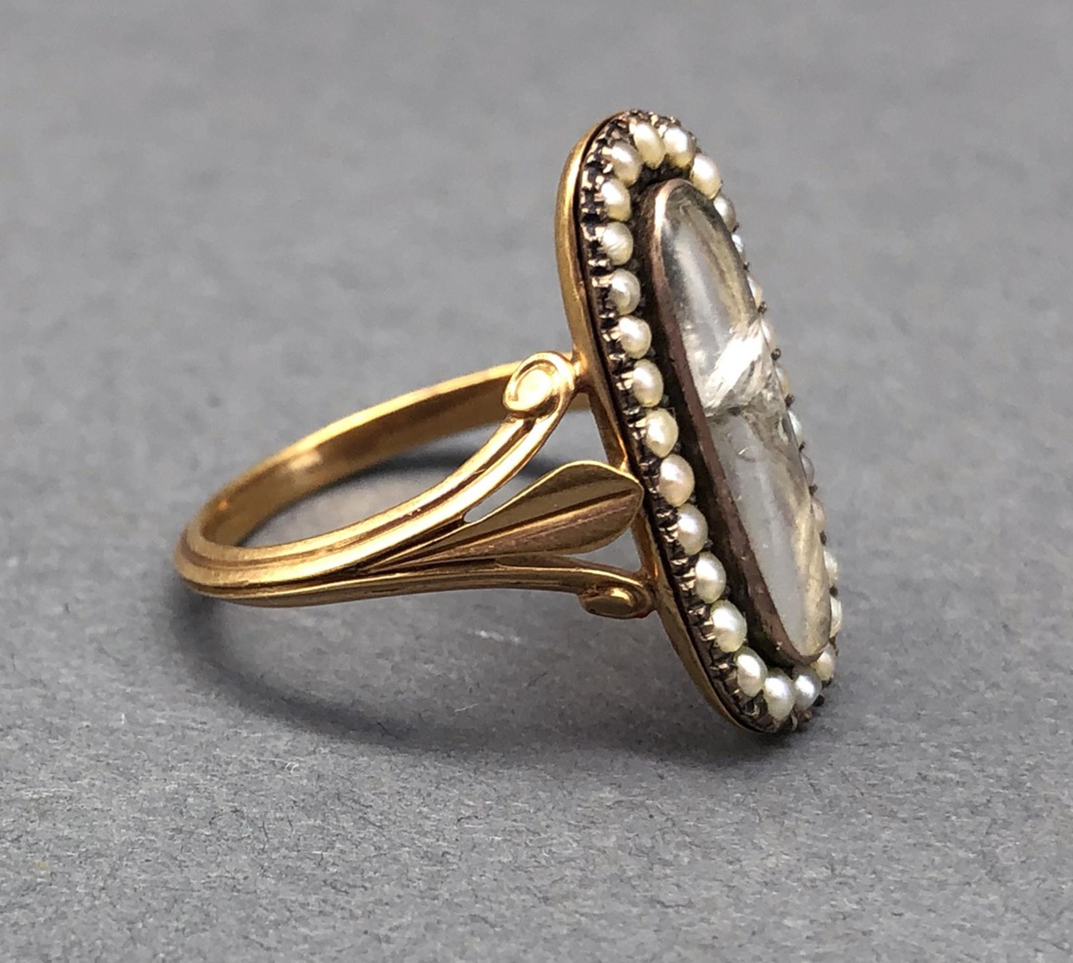 1972.0070 Ring (finger), Mourning ring, view4