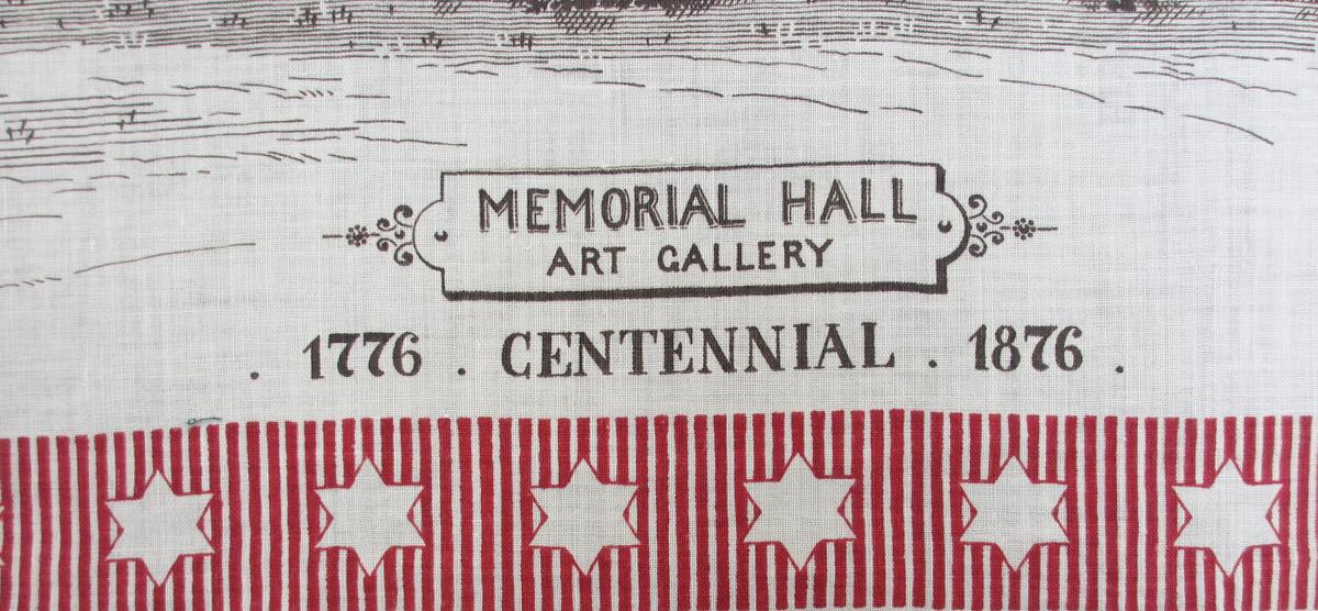 1972.0076 textile, printed detail 2