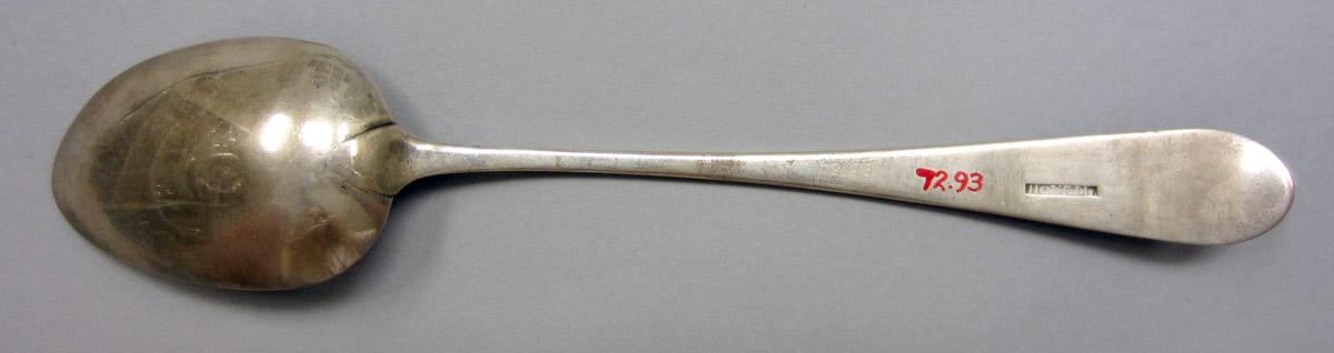 1972.0093 Silver Spoon underside