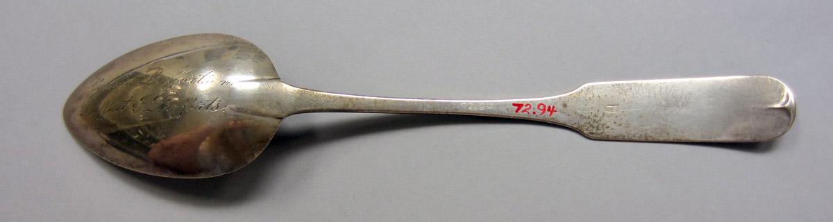 1972.0094 Silver Spoon underside