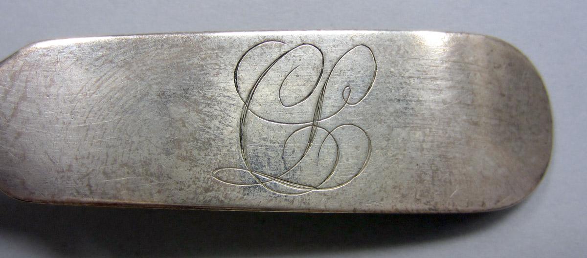 1972.0094 Silver Spoon engraving 1