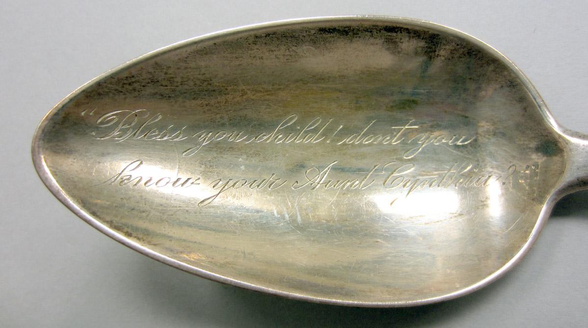 1972.0094 Silver Spoon engraving 2