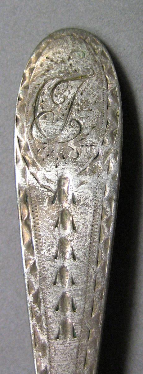 1972.0095 Silver Spoon engraving