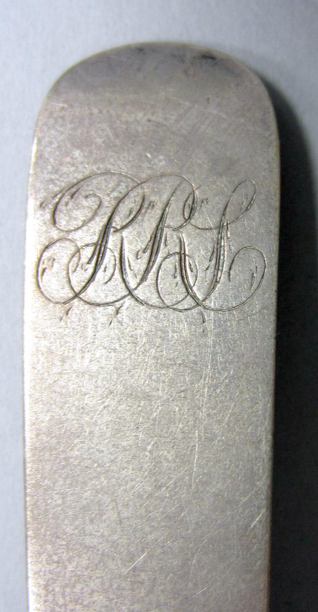 1972.0096 Silver Spoon engraving