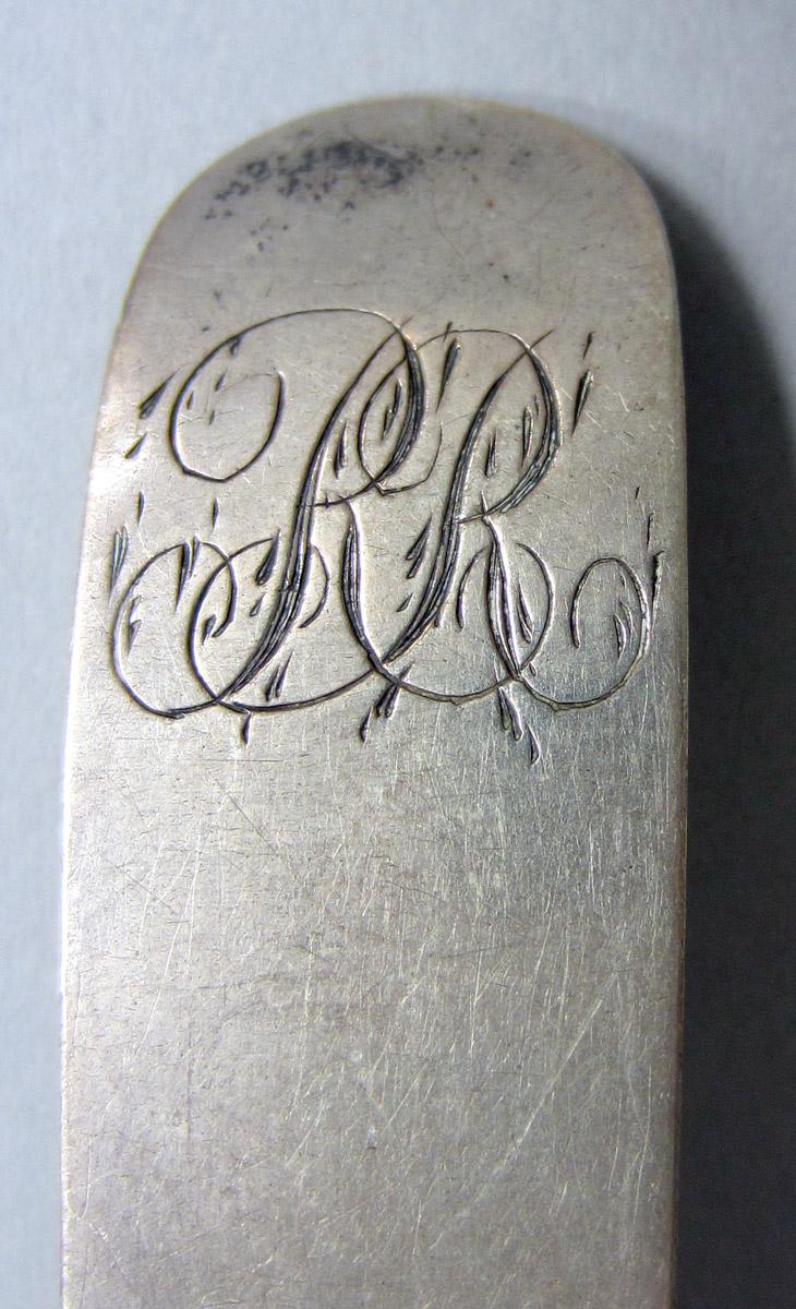 1972.0097 Silver Spoon engraving