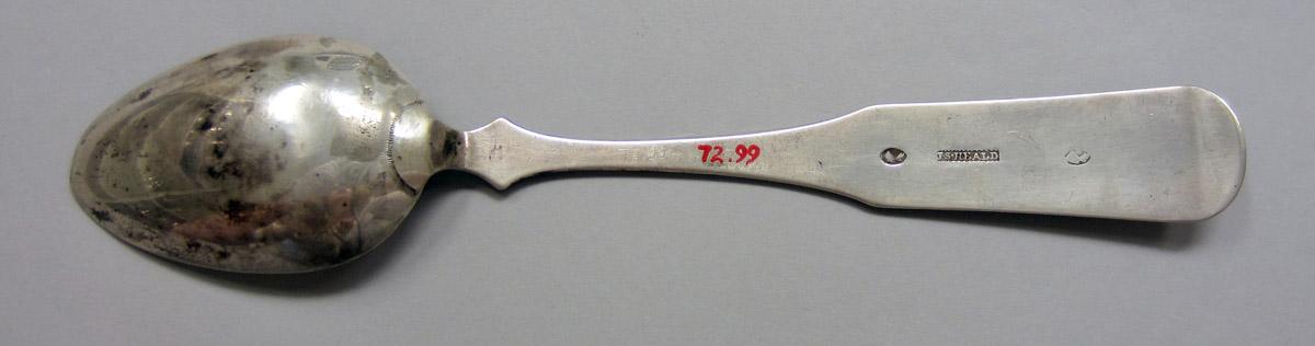 1972.0099 Silver Spoon underside