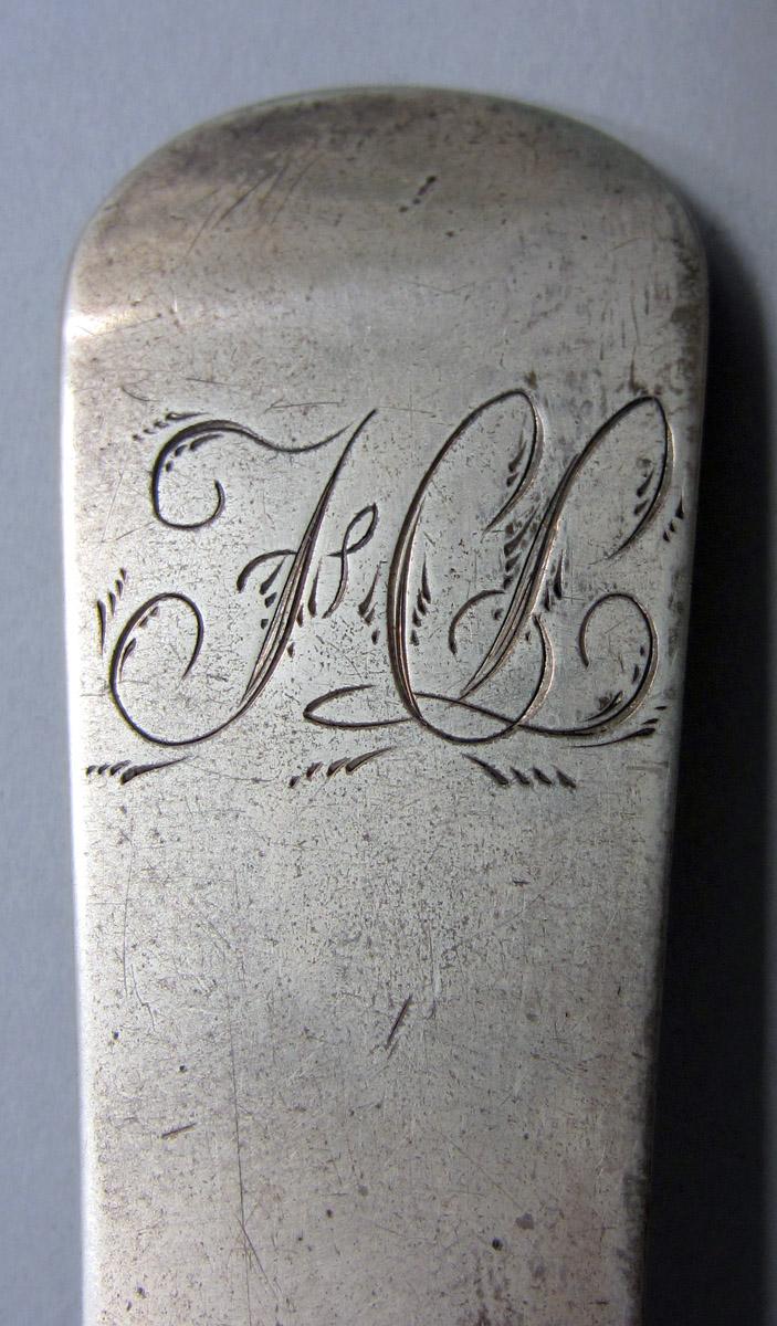 1972.0099 Silver Spoon engraving
