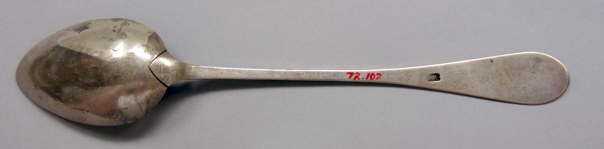 1972.0102 Silver Spoon underside