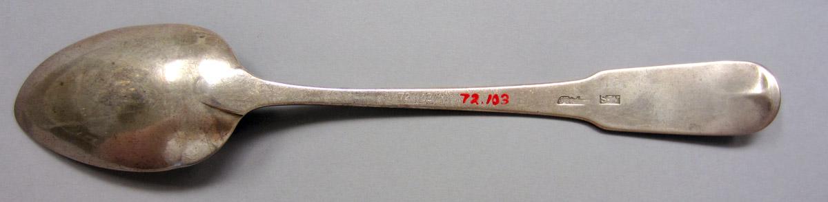 1972.0103 Silver Spoon underside