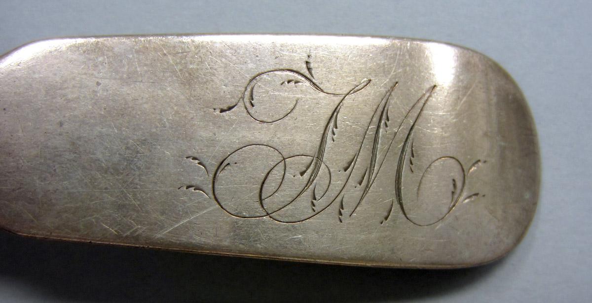 1972.0103 Silver Spoon engraving
