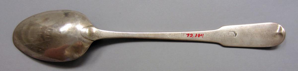 1972.0104 Silver Spoon underside
