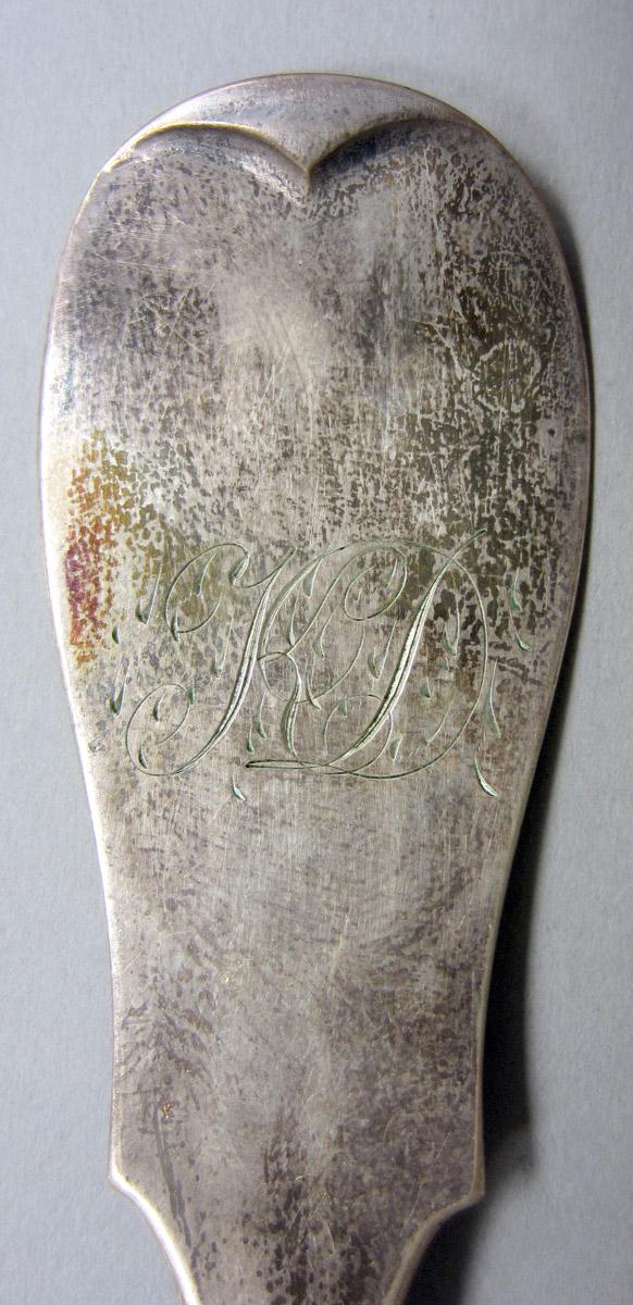 1972.0105 Silver Spoon engraving
