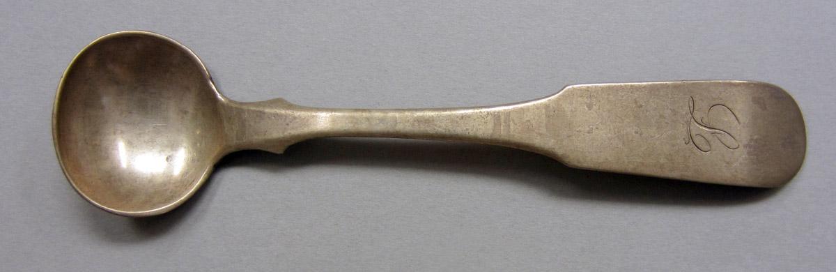 1972.0106.001 Silver Spoon upper surface