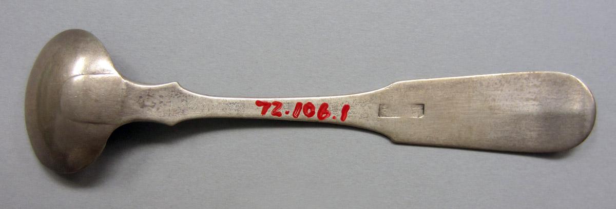 1972.0106.001 Silver Spoon underside