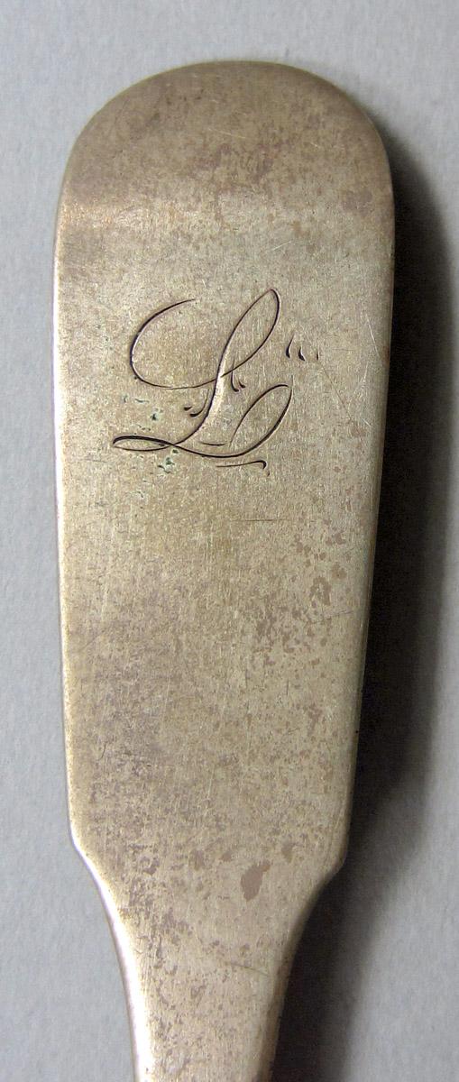 1972.0106.002 Silver Spoon engraving