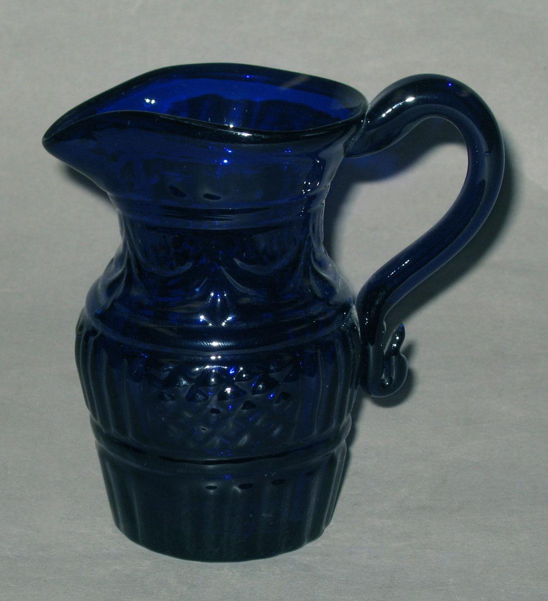 1972.0117 Blue glass jug