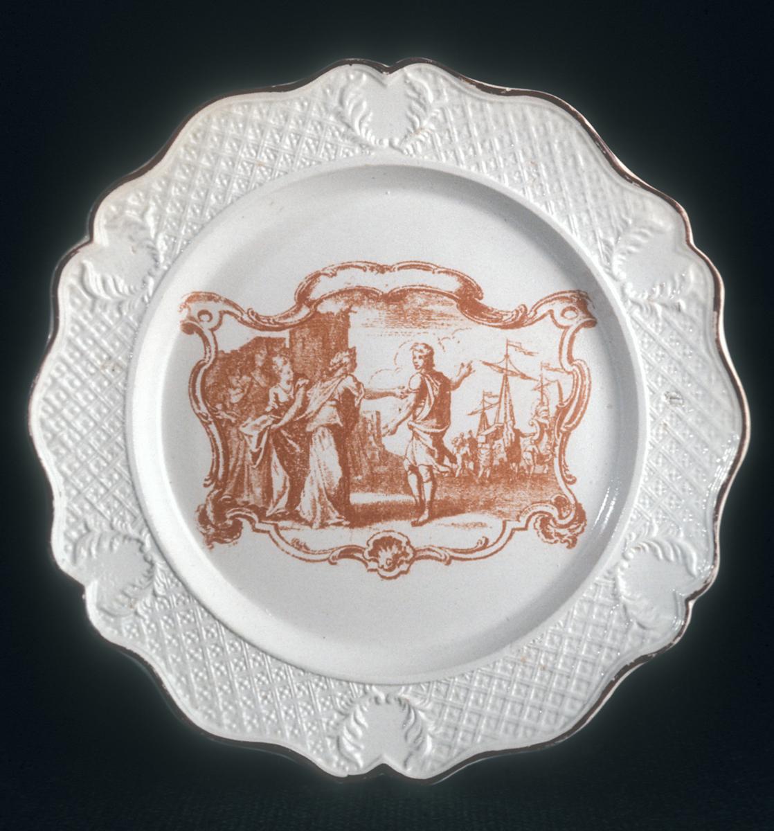 1972.0119 Stoneware plate