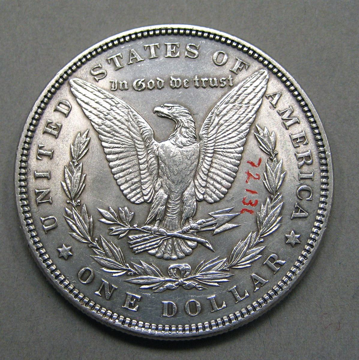1972.0131 Silver Coin underside